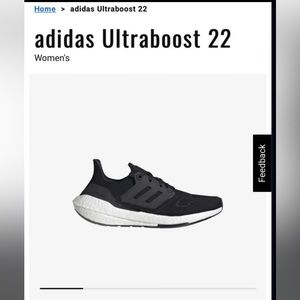 ADIDAS Ultraboost 22 - Women 7